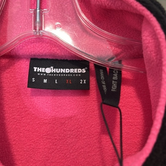 The hundreds, Britney Spears oversized XL women’s quarter zip fleece jacket new - Picture 7 of 8